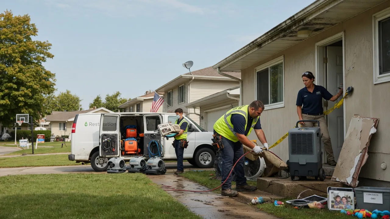Water Damage Restoration in Hersey, MI near me